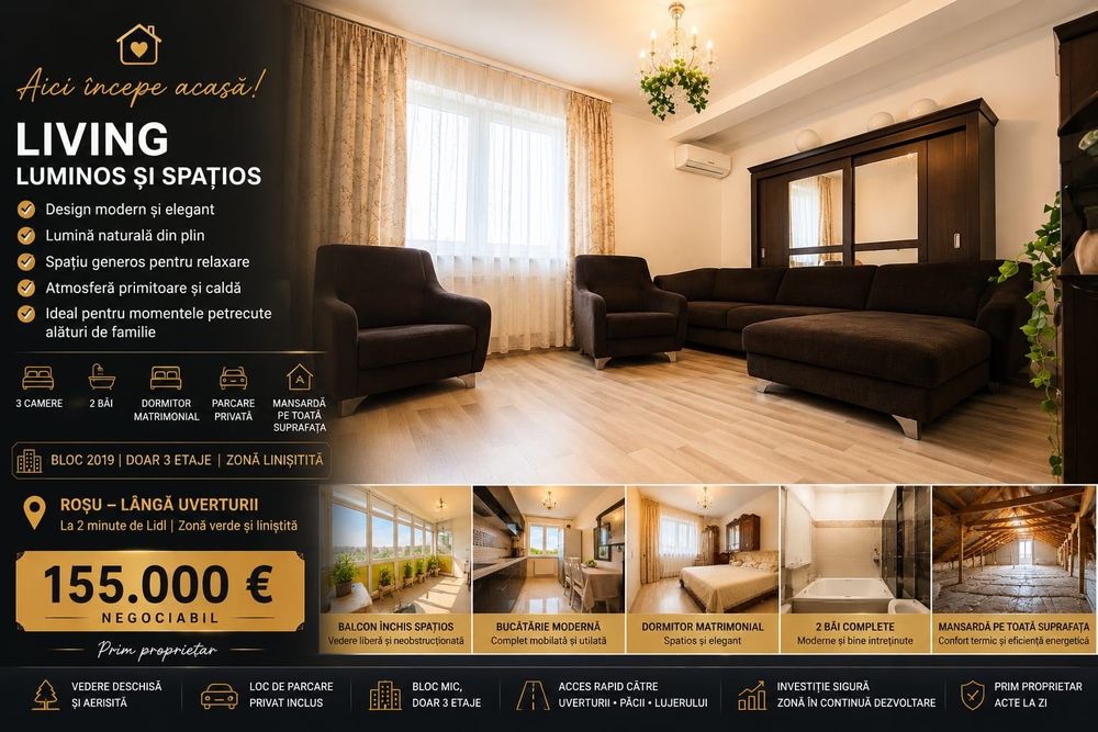Apartament Elegant De Vânzare