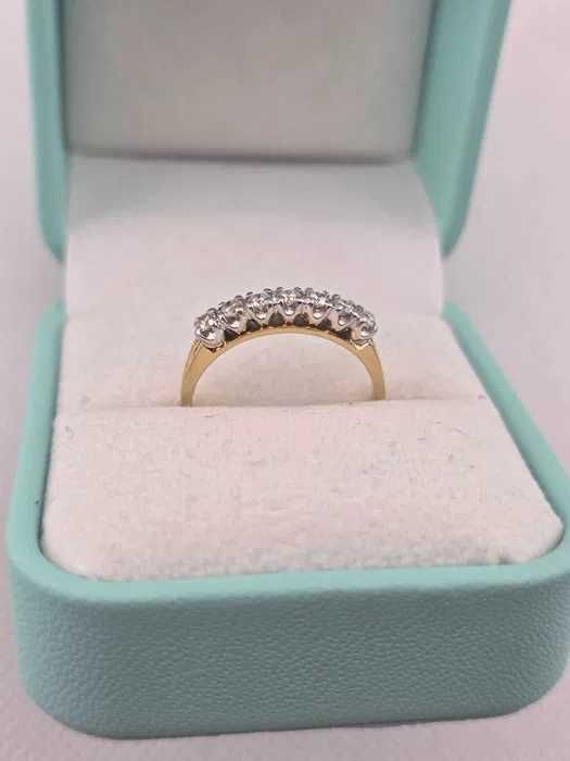 Inel Aur 18 k cu Diamante naturale 0,49 ct