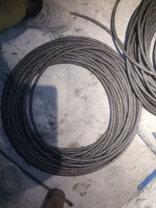 Б/у лифтовые тросы