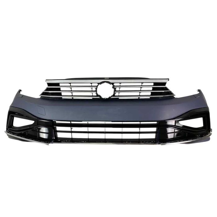 Предна броня за VW Passat B8.5 (2018+) - R с черна решетка. НА СКАЛД!