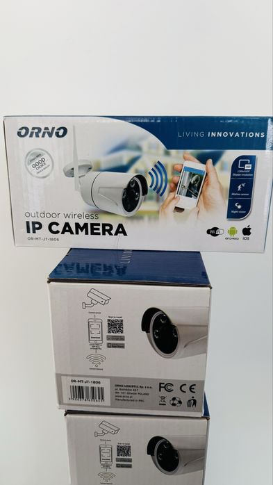 Camere de supraveghere video IP-Orno - 8 Bucati noi