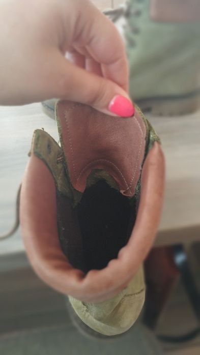 Естествена кожа- дамски боти