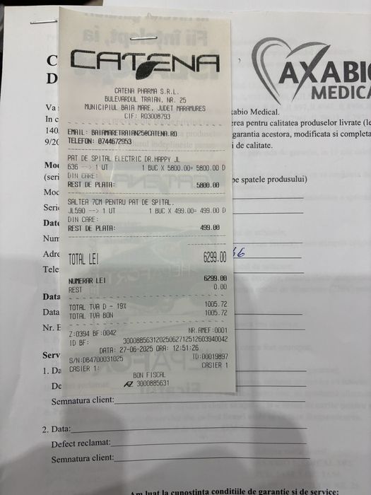 Pat Spital Electric cu 3 Functii Dr.Happy JL636