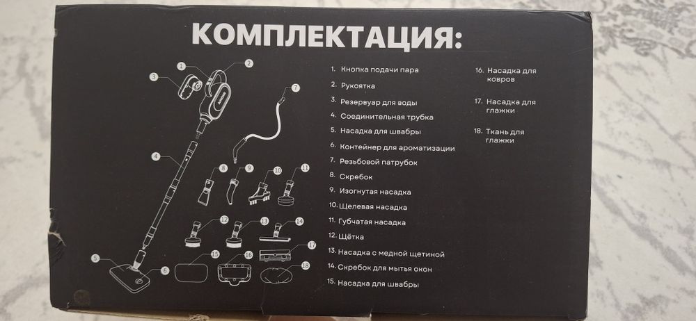 Пароочиститель многофункциональный