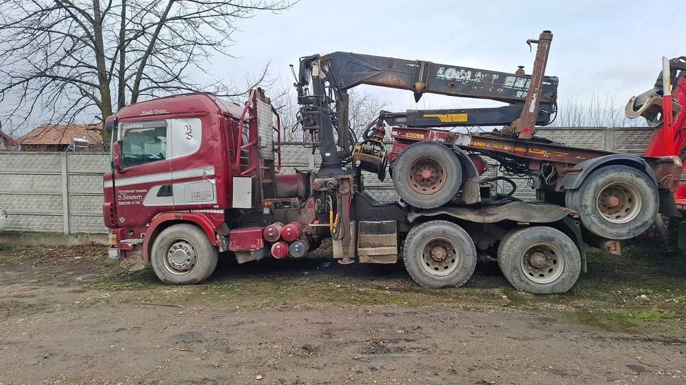 Vand camion transport lemn lung