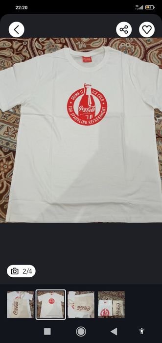 Футболки от кока кола оригинал