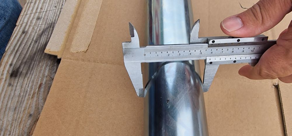 Roata de sprijin remorca automata suport tip B 200X60mm, 
Distanta