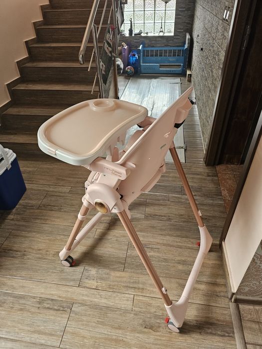 Scaun de masă 2 în 1 Peg Perego Prima Pappa Zero Follow Me – Mon Amour