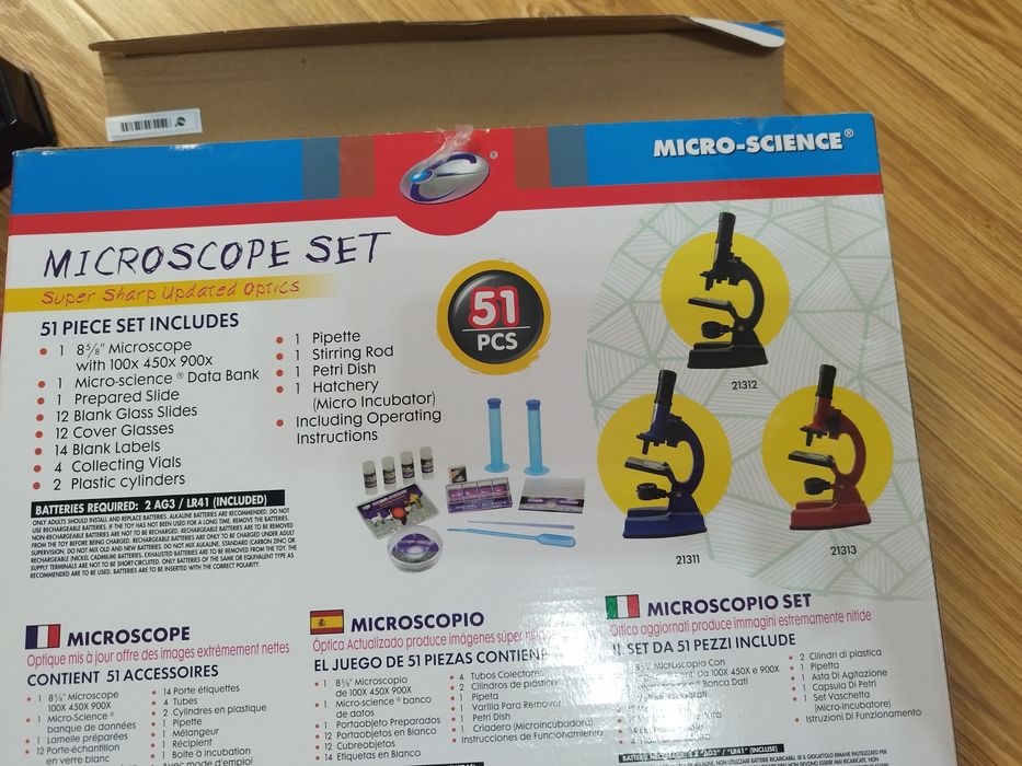 Microscop pt copii