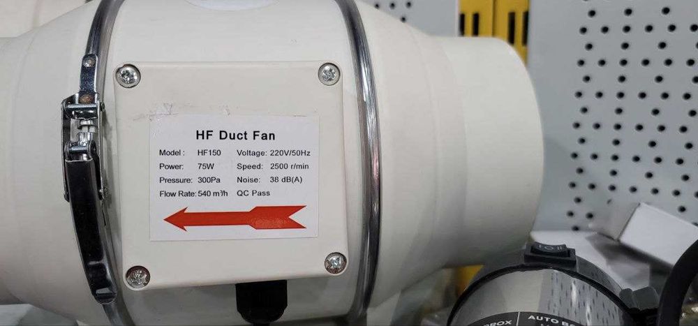 вытяжной вентилятор канальный GIDROX