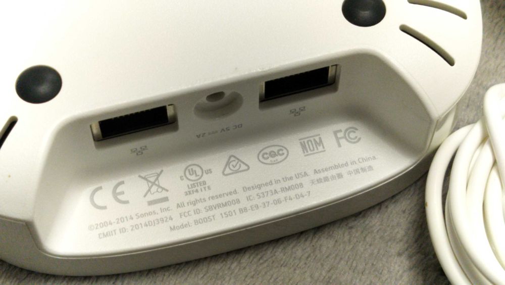Wireless extender Sonos Boost WiFi alb