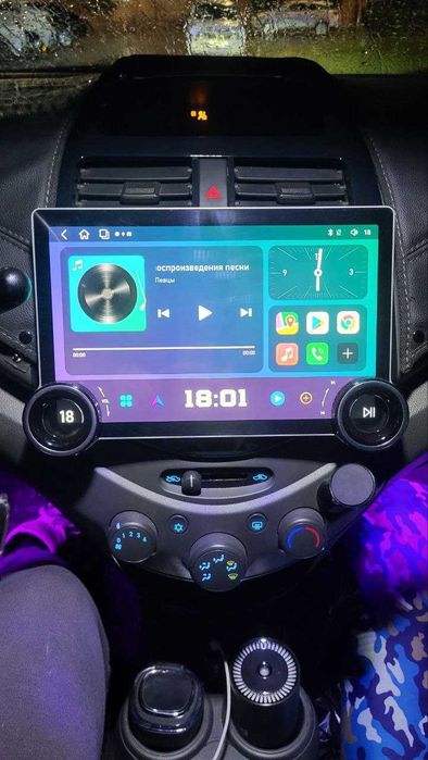 Авто монитор DIAMOND 2К, 4/64 ГБ, 11.5" дюймов Android с рамкой Spark