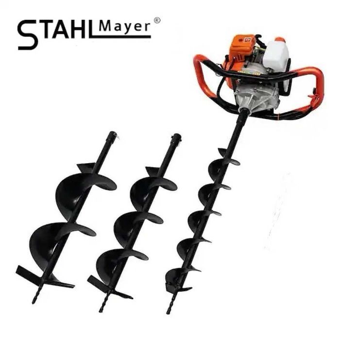Немски Бензинов Свредел STAHLMAYER 72cc 72 кубика