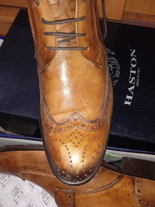 Туфли 2 пары черные и коричневые  мужские