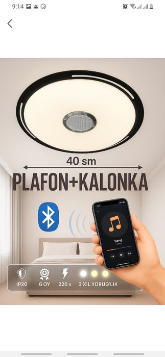 Plafon + Kalonka