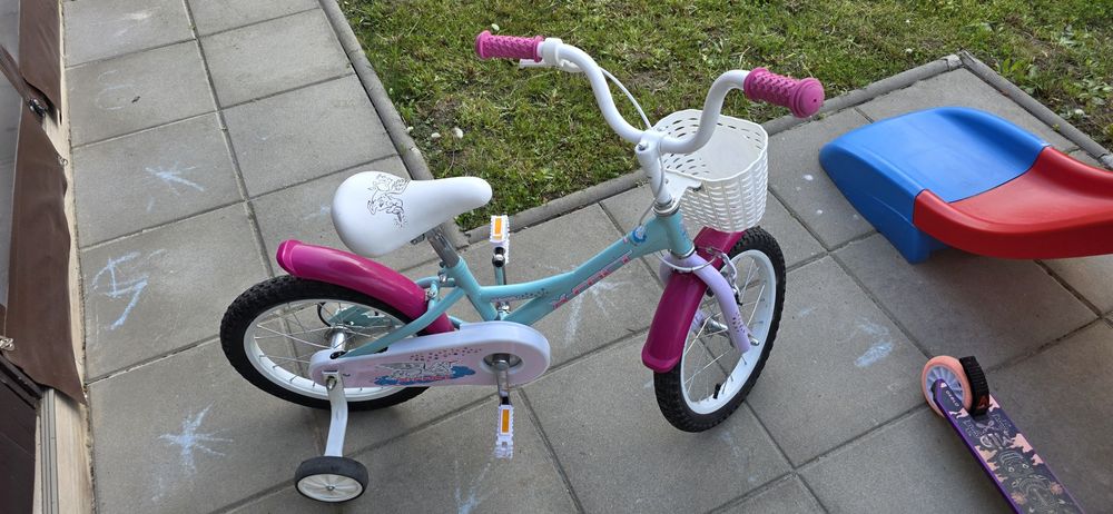 Bicicletă X Fact Unicorn, 16', pentru copii