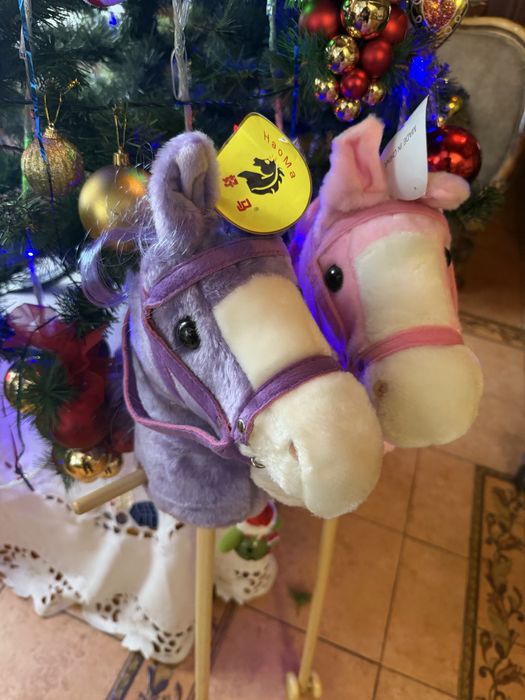 лошадка каталка на палке