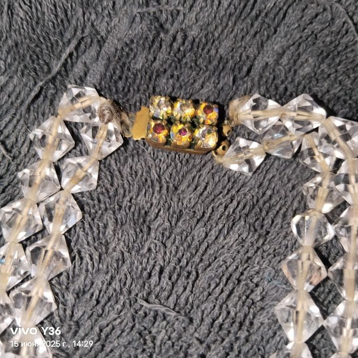 Бусы из горного хрусталя, СССР