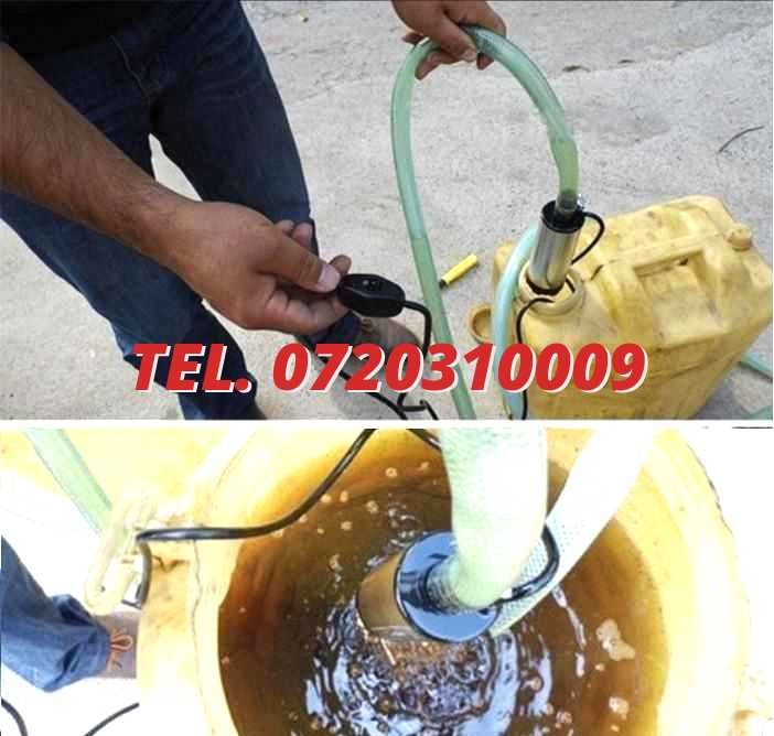 Pompa Submersibila Pt Ulei Lichide Etc 12v  230v 38mm