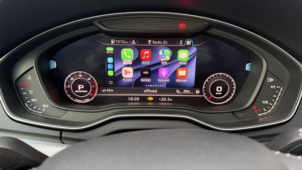 Activare harti Waze/Google Maps in ceasurile digitale pt Audi