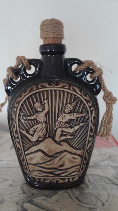 Штоф Керамический Сувенирный + 6 стопок ОТЛИЧНЫЙ ПОДАРОК Шик Блеск