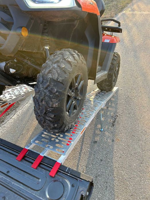 Алуминиеви рампи (2 бр.) Товароносимост макс. 1360 кг