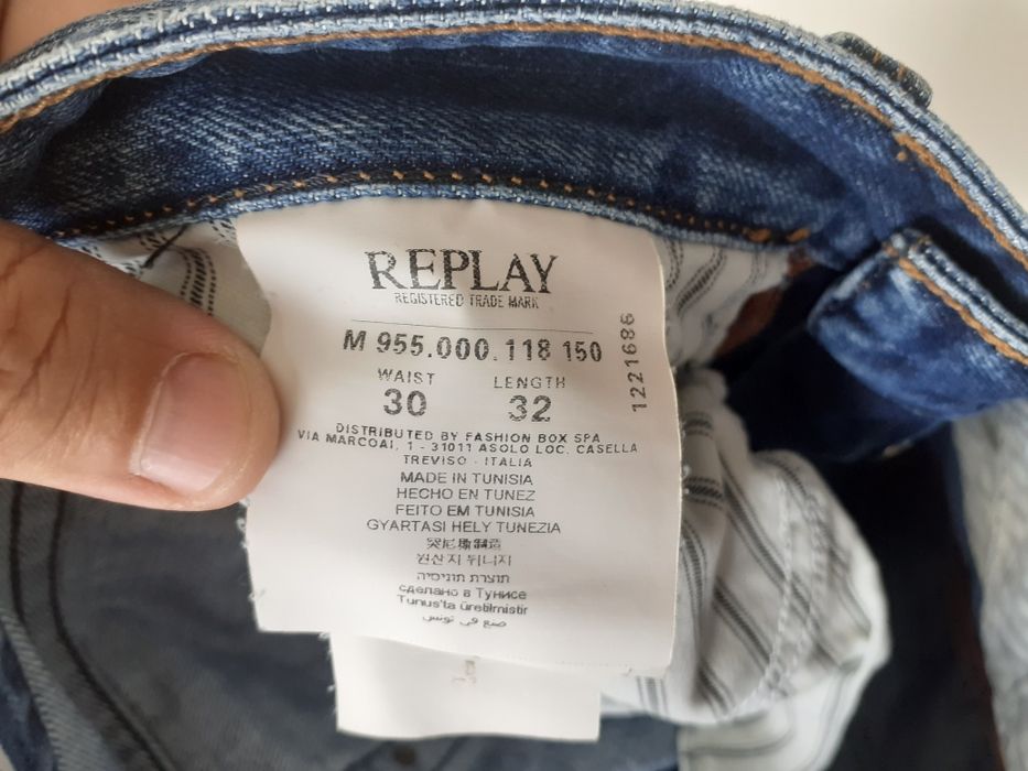 Blugi Replay W30-L32