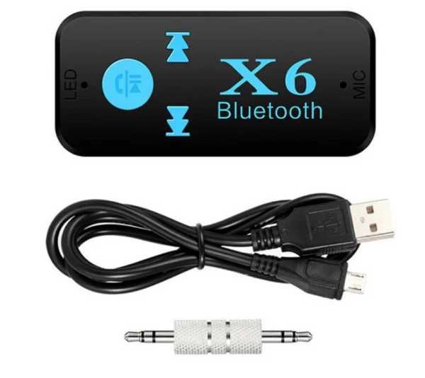 Modulator FM X6 cu Bluetooth USB MP3 Redare USB/TF Funcție Handsfree