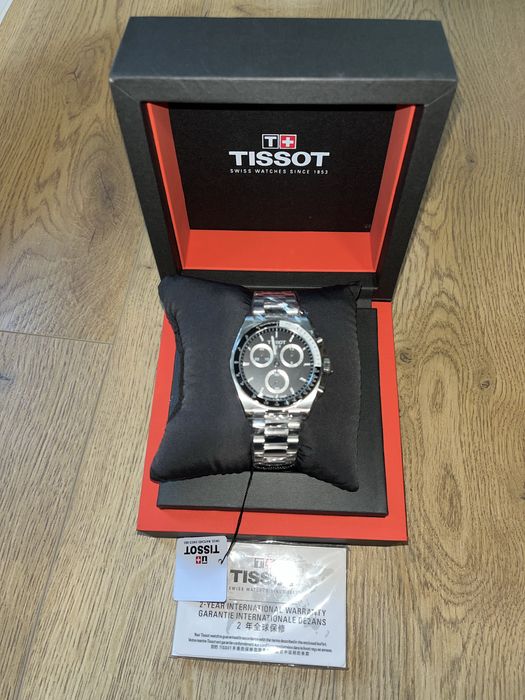 Нов мъжки часовник TISSOT – оригинал, кутия + документи 24 месеца гара