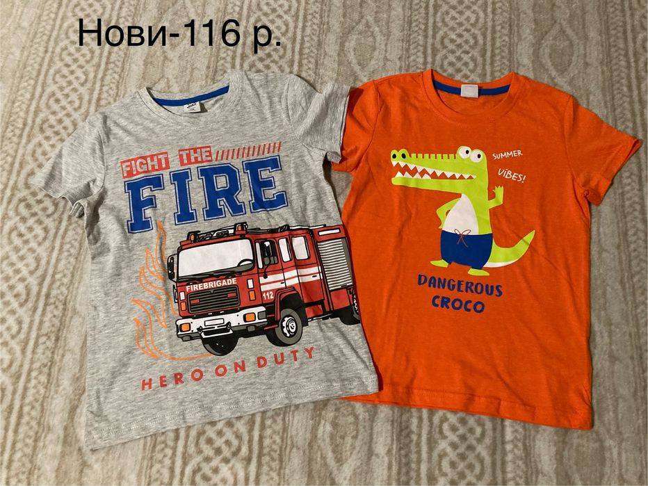 Две нови блузки,р-р 116