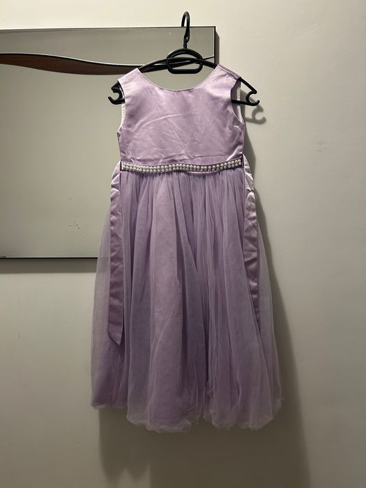 Официална лилава рокля