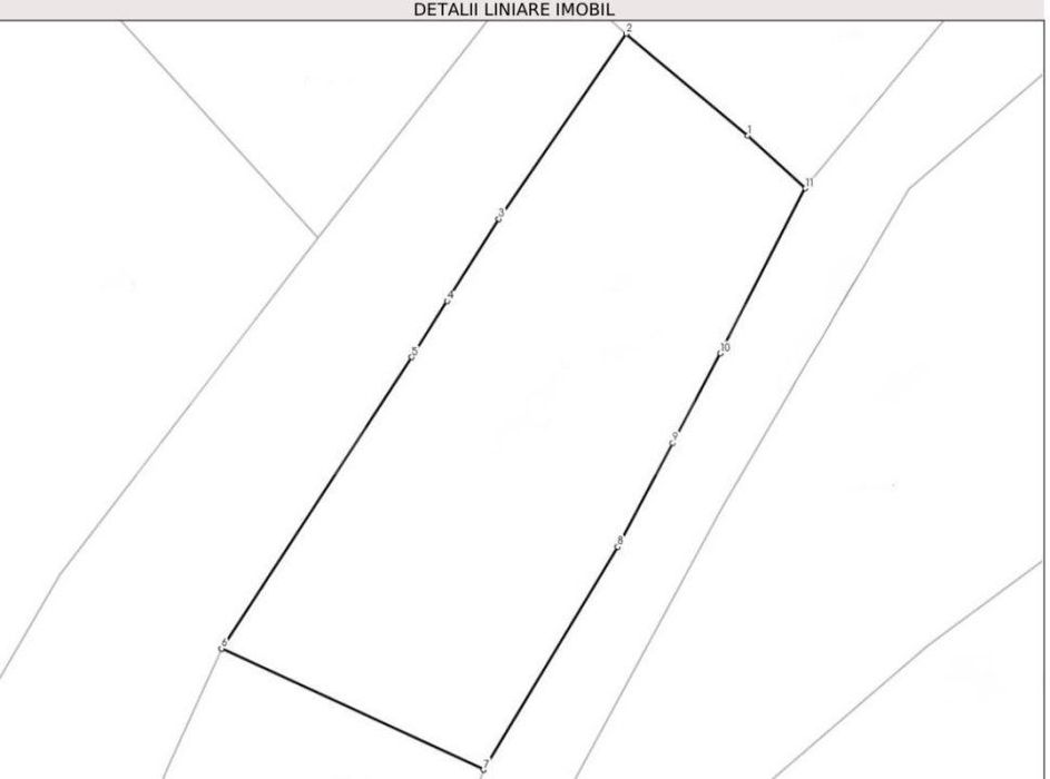 Teren intravilan, 1189 mp, zona Hapria - Ciugud