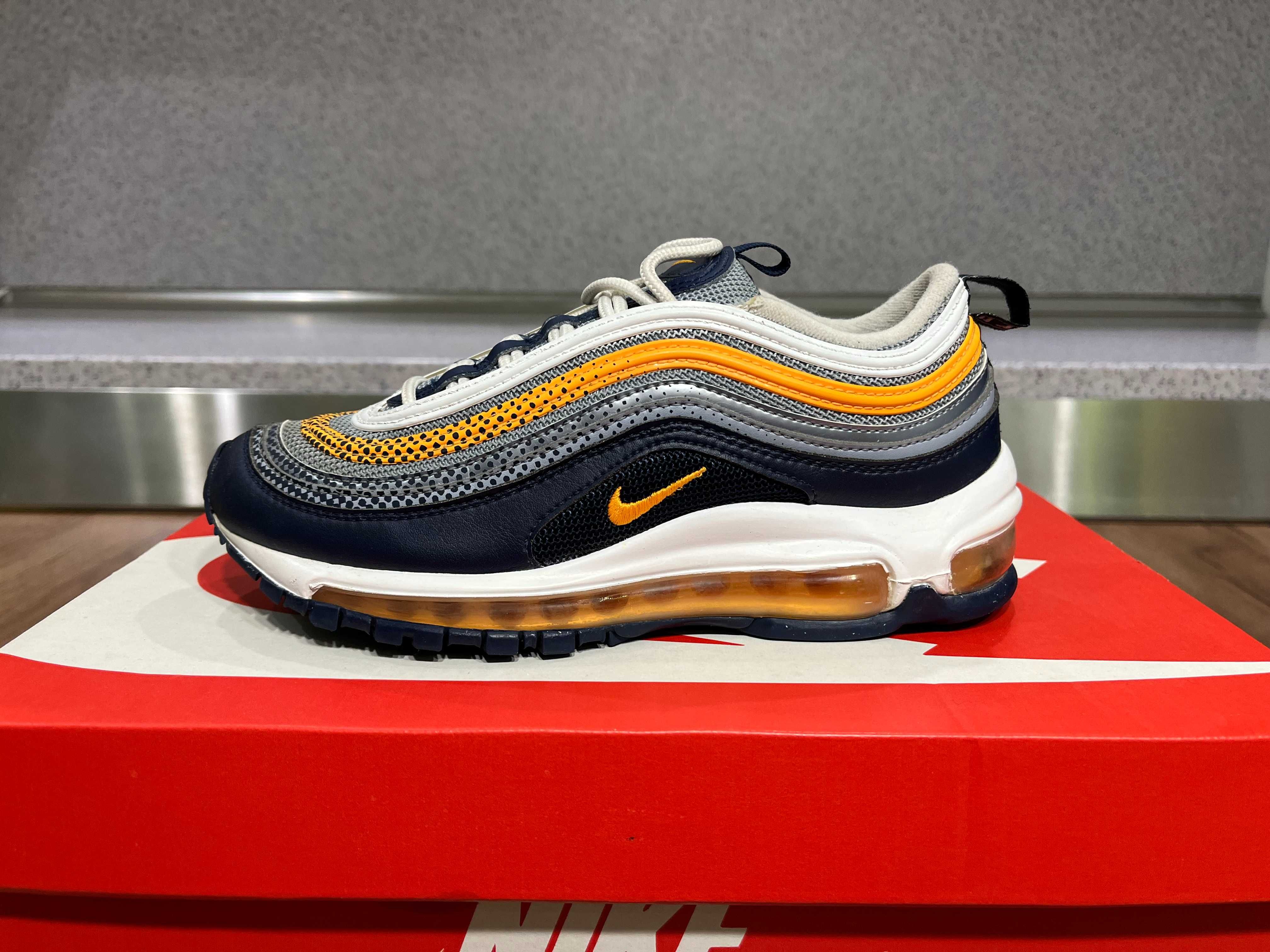 Air max 97 discount midnight navy/laser orange