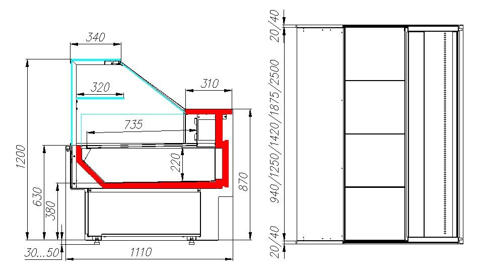Холодильник Carboma® в хорошем состоянии