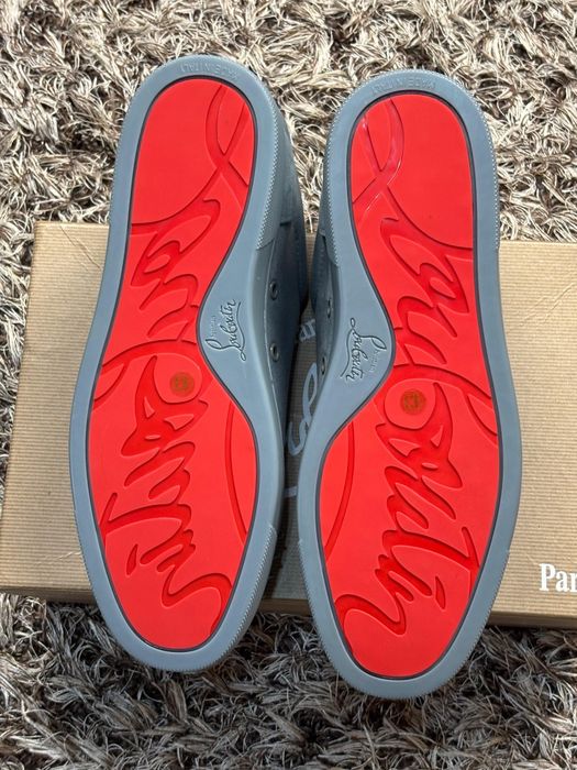 Adidași Christina Louboutin - calitate premium - gri sau negru