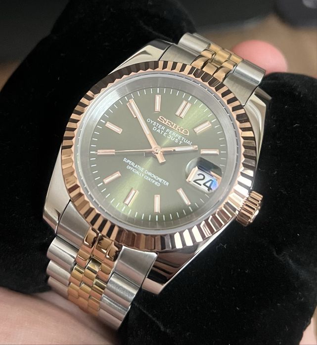 Часовник Seiko Mod Datejust