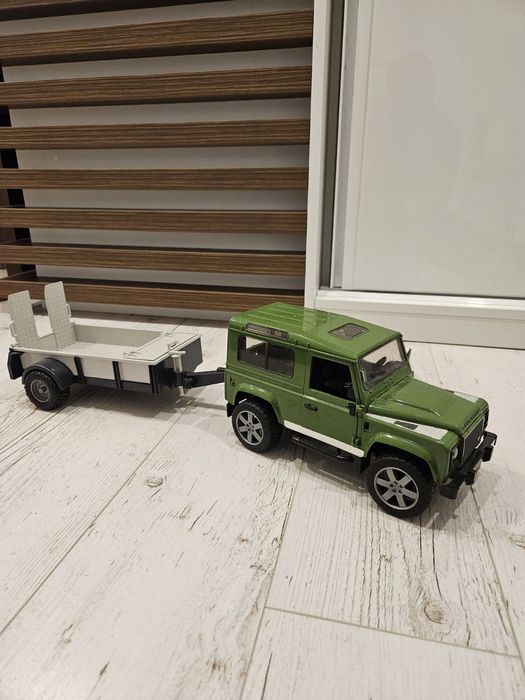 Bruder джип с ремарке, камион, пътна помощ