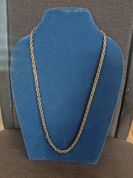 Продавам плътен български златен ланец синджир  14к