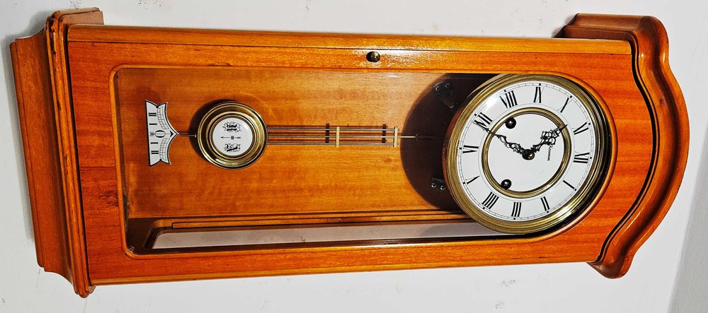 Ceas de perete cu pendul W. Haid 1985