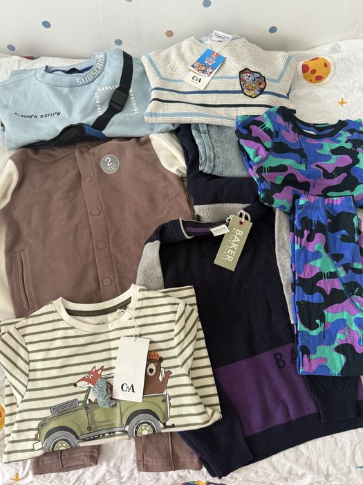 Нови и носени дрешки за момче Next, размер 116