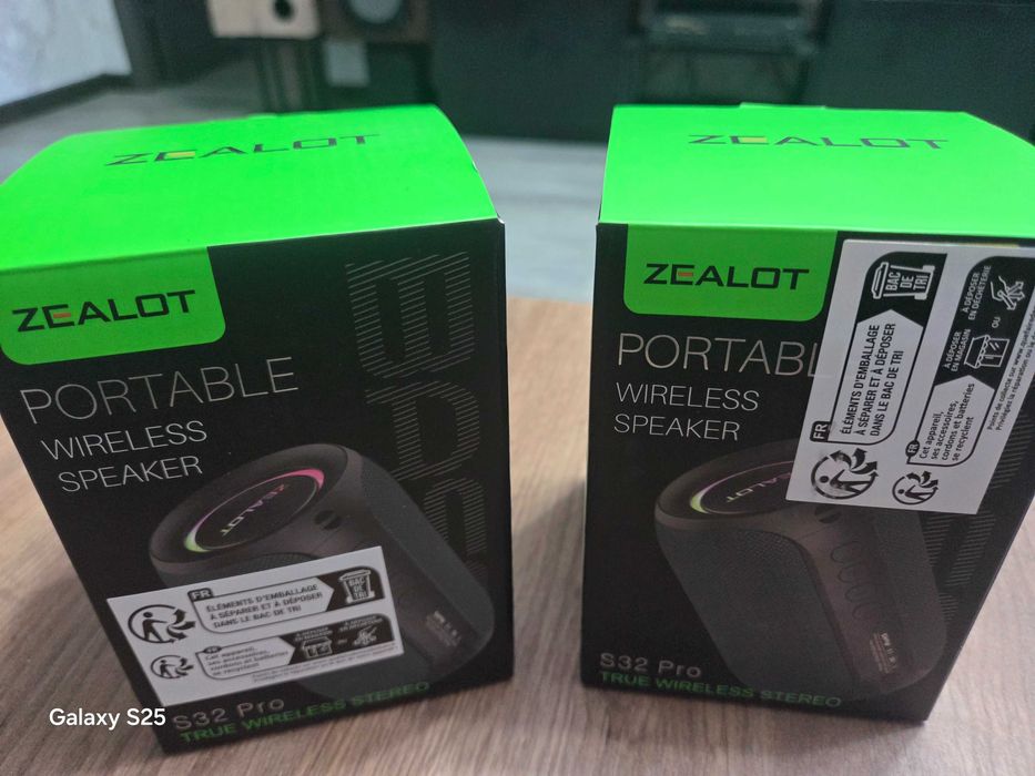 Блютуз колонки Zealot s32 pro, две штуки