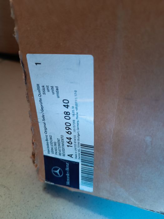 Праг десен за Мерцедес ML W164