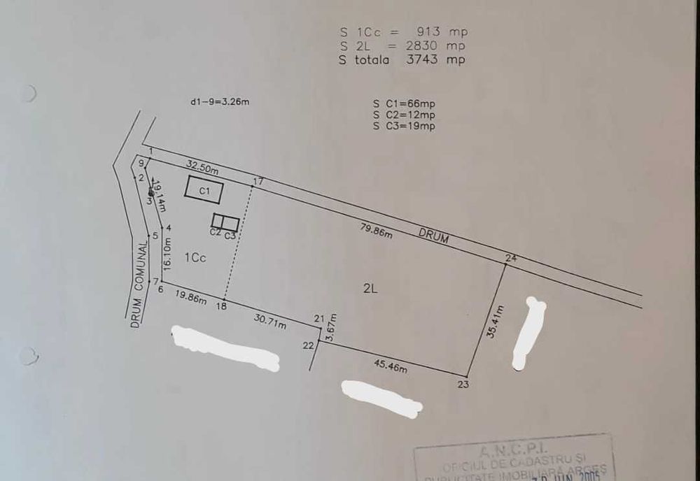 Casa + teren livada Stâlpeni, Județul Argeș