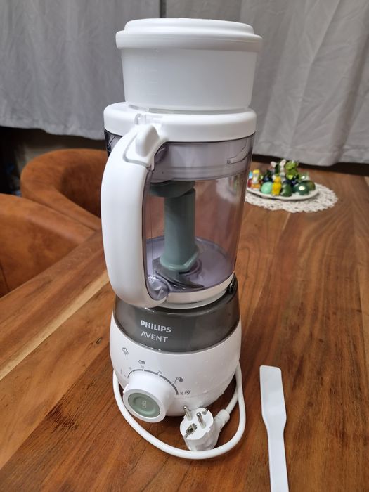 Philips Avent 2-в-1: Уред за бебешка храна (Пара и Блендер)
