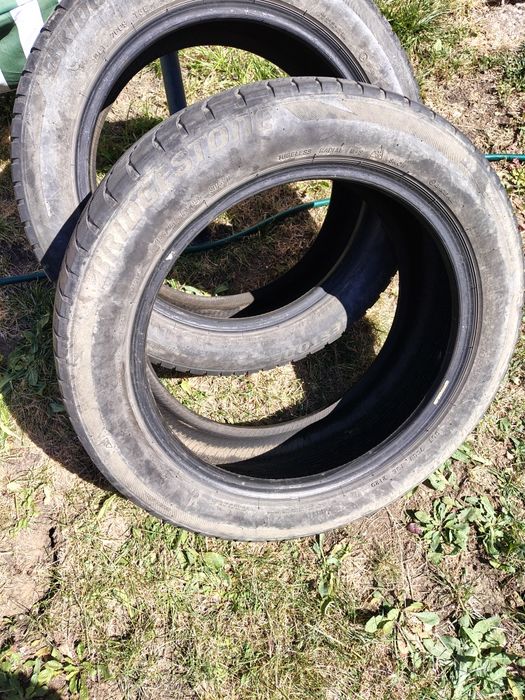 2 anvelope hankook și 2 brigestone 215 55 18 iarna