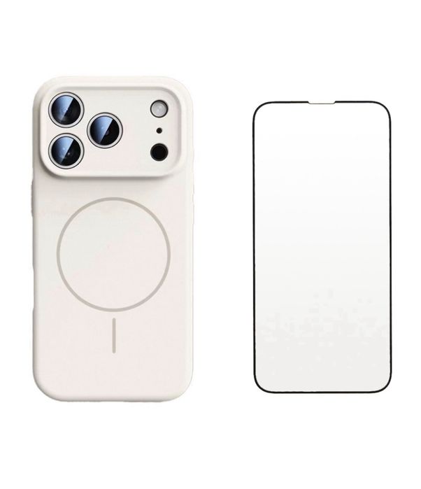 Husa Magsafe Softin+Folie Sticla Trend Iphone 17/17 PRO/17 PRO MAX/AIR