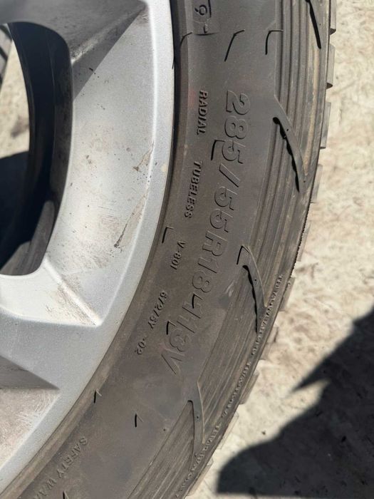 Оригинални алуминиеви джанти за Mercedes-Benz G-Class с гуми Yokohama Geolandar A/T G015, размер 285/55 R18 113V.