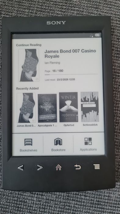 Електронен четец Sony PRS-T2
