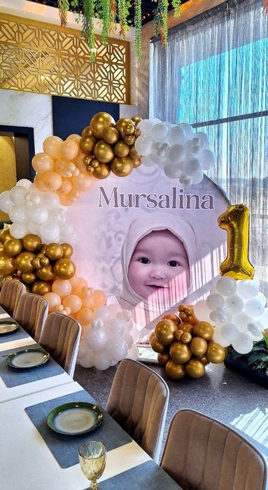 Оформление шарами