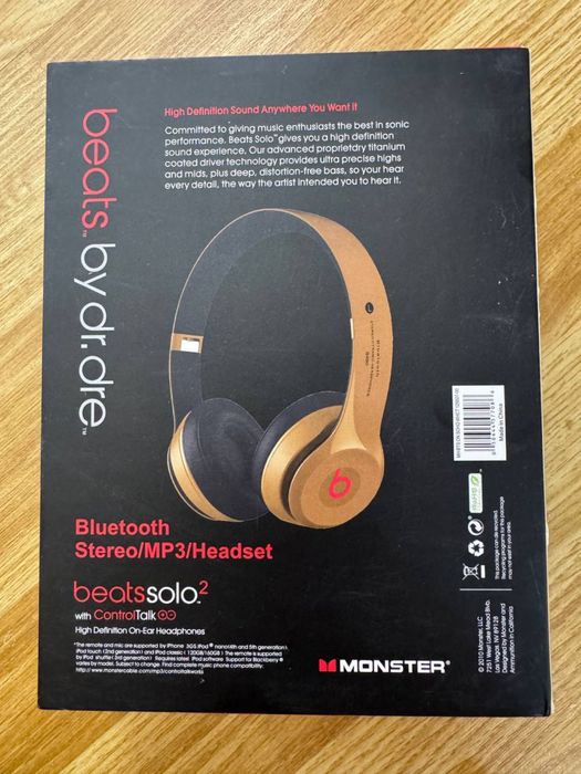 Bluetooth Наушники Beatssolo2 S460